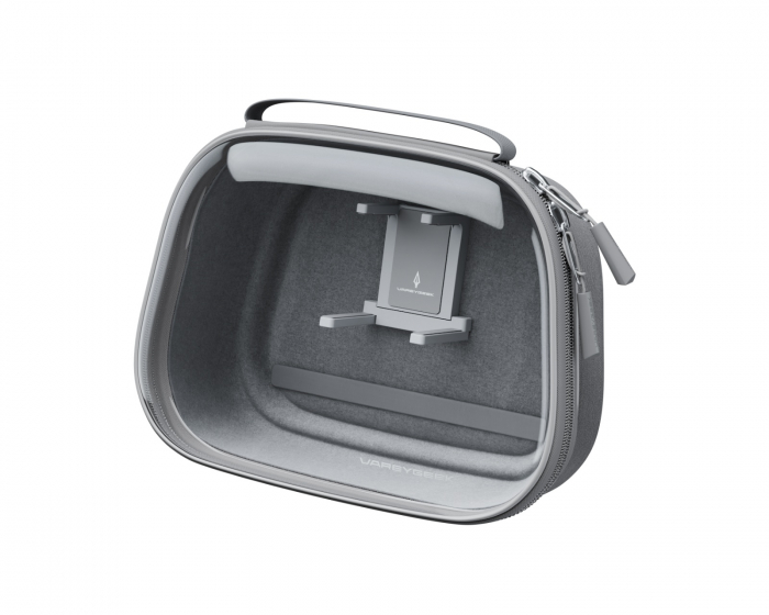 VAREYGEEK Crystal Shell Controller Carrying Case - Grey