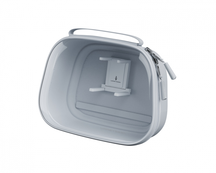 VAREYGEEK Crystal Shell Controller Carrying Case - White