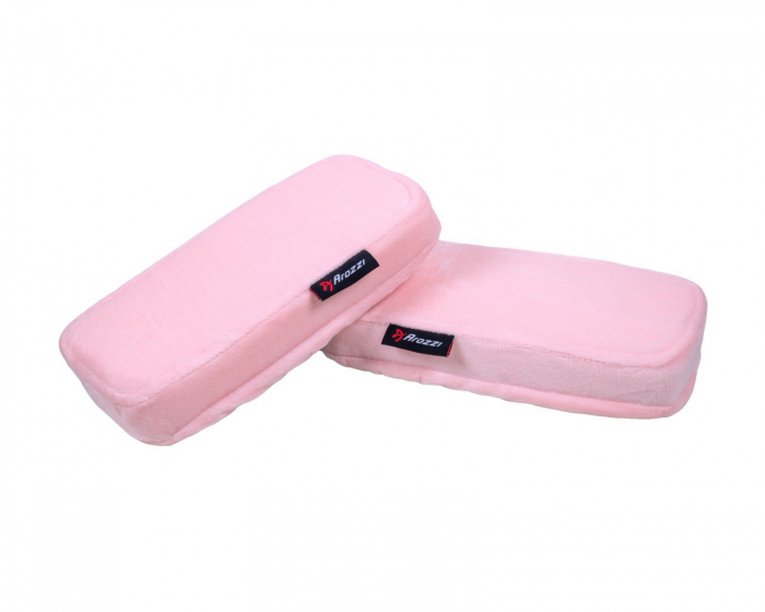 Arozzi Memory Foam Armrest Pads - Pink