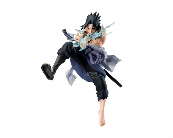 Bandai Banpresto Naruto 72 Series Vibration Stars PVC Statue Deidara & Sasuke Uchiha (B: Sasuke Uchiha) 18 cm
