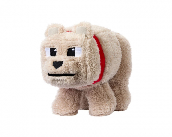  A Minecraft Movie Plush Figure Dennis the Wolf 20 cm