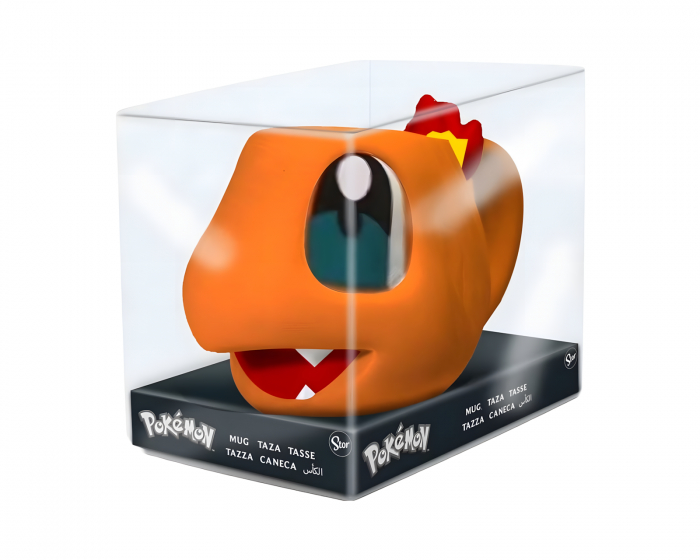  Pokémon 3D Mug Charmander - 385 ml