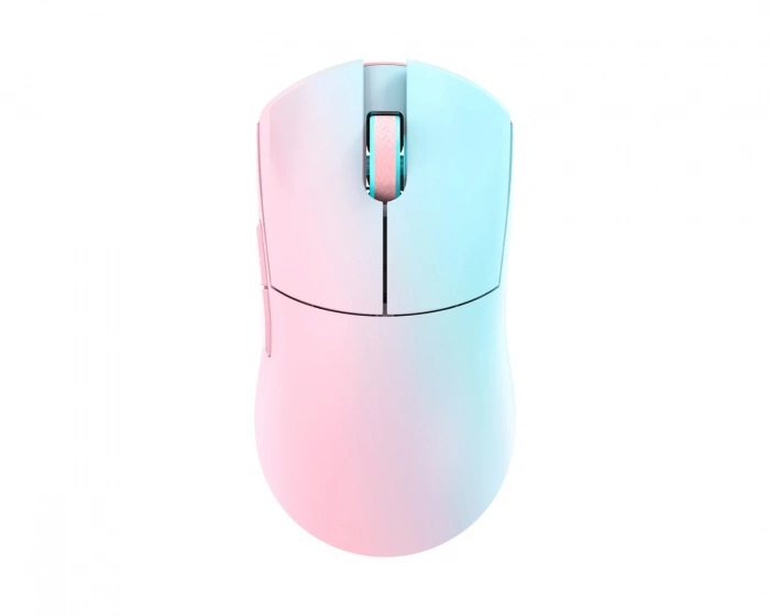 WLMouse Huan Stainless Magnesium Alloy Wireless Gaming Mouse - Blue/Pink