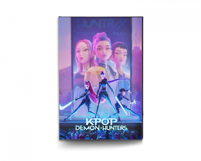  K-Pop Demon Hunters Canvas Print with light