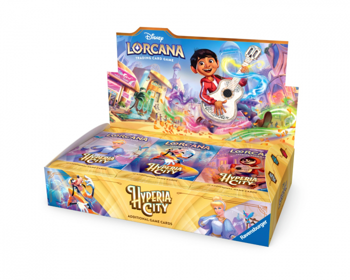Disney Lorcana TCG Hyperia City - Booster Display (24-packs)