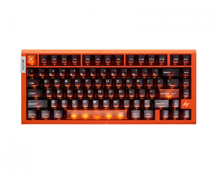 ATK RS7 Air HE Keyboard ISO Nordic [Iceblade] - Orange