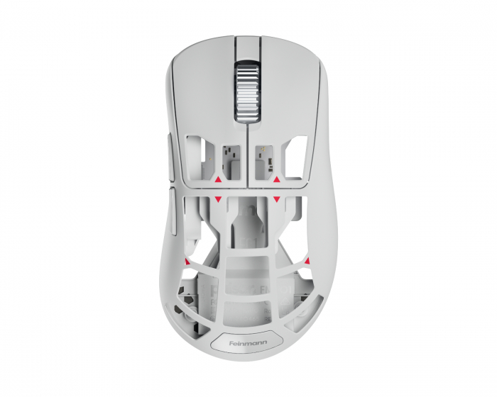 Pulsar Feinmann F01 Wireless Magnesium Mouse - Alpine White
