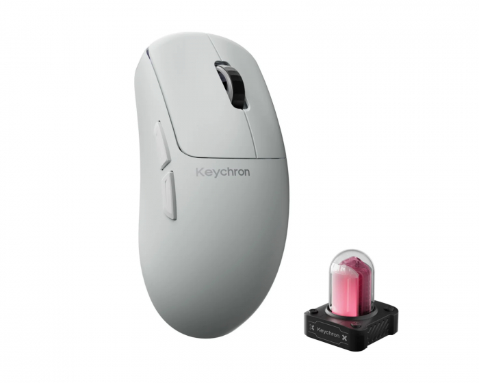 Keychron G6 HE 8K Wireless Gaming Mouse - White