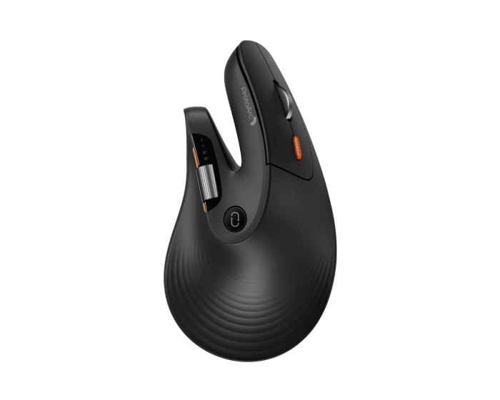 ProtoArc EM11 PRO Ergonomic Vertical Mouse - Black