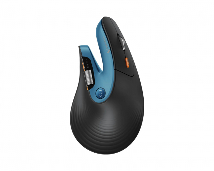 ProtoArc EM11 PRO Ergonomic Vertical Mouse - Black/Blue