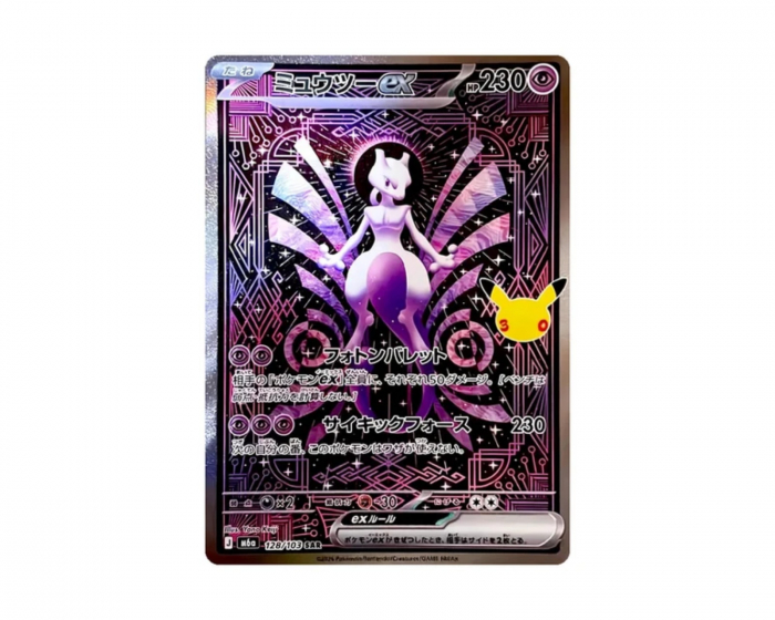 Pokémon Mewtwo ex 128/103 30th Celebration (Japanese)