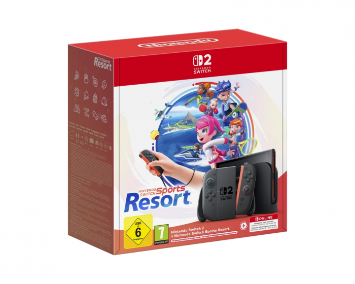 Nintendo Switch 2 Console Switch Sports Resort + 3 Months NSO Bundle