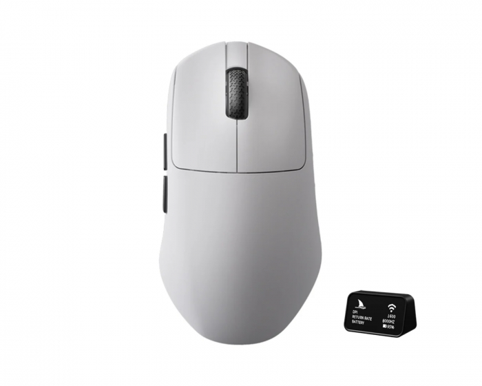 Darmoshark N7 Max Wireless Gaming Mouse - White