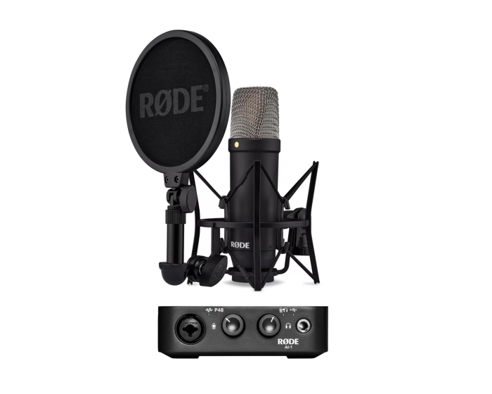 RØDE NT1 S, AI1 Complete Studio Bundle
