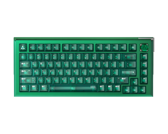 DrunkDeer A75Ultra - 75% Magnetic ANSI Keyboard [QIAN] - Emerald Green