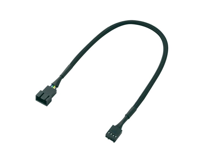 AKASA PWM Fan Extension Cable 30cm - Black