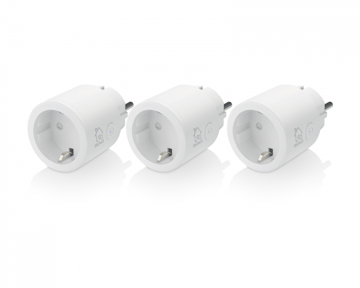 Deltaco Smart Home 3-pack Smart Plug WiFi (DEMO)