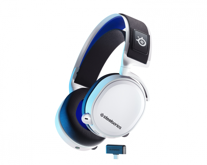SteelSeries Arctis 7P+ Wireless Gaming Headset - White/Blue (DEMO)