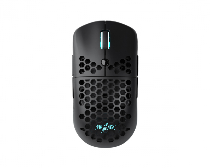 Pwnage Ultra Custom Ambi Wireless Gaming Mouse - Honeycomb - Black (DEMO) 