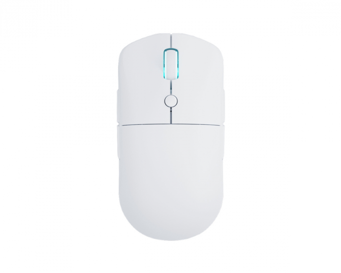Pwnage Ultra Custom Ambi Wireless Gaming Mouse - Solid - White (DEMO)