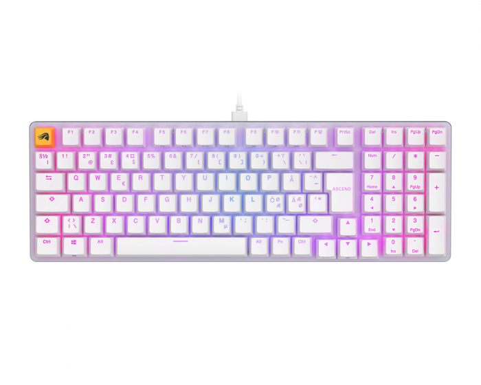 Glorious GMMK 2 96% Pre-Built Keyboard [Fox Linear] - White (DEMO)