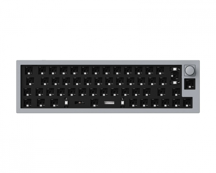 Keychron Q9 QMK 40% ISO Barebone Knob Version RGB Hot-Swap - Gray (DEMO)