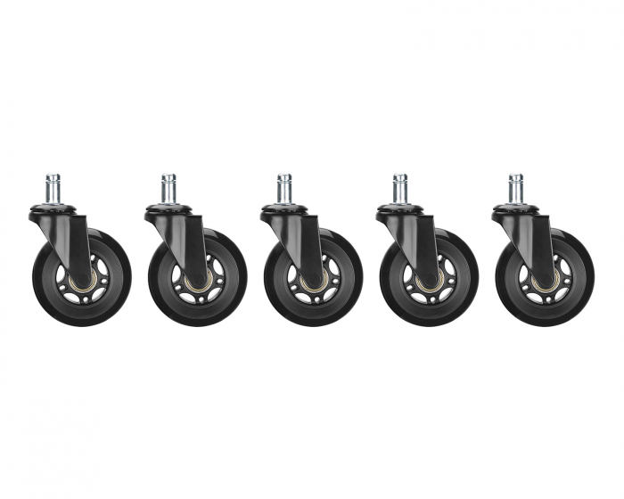MaxMount Wheels for Chair 3″ Universal - Black (DEMO)
