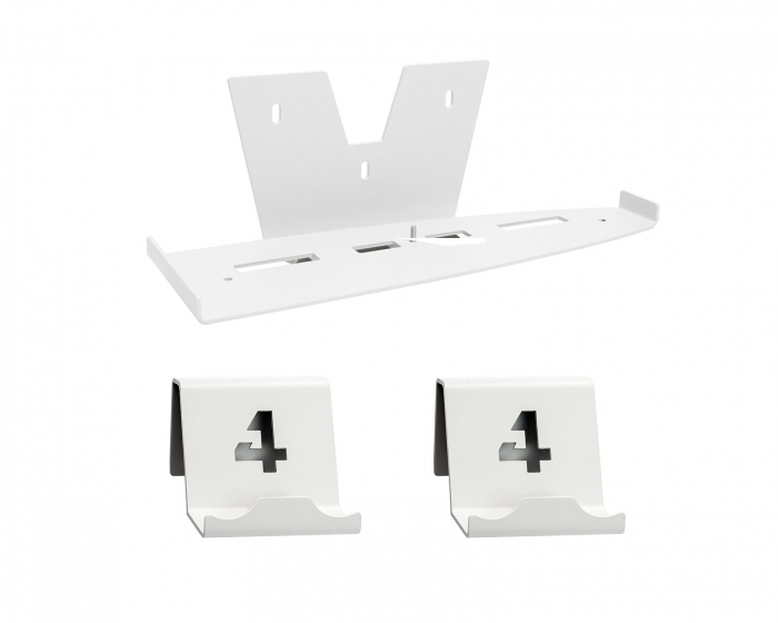 4mount Wall Mount Bundle for PS5 - White (DEMO)