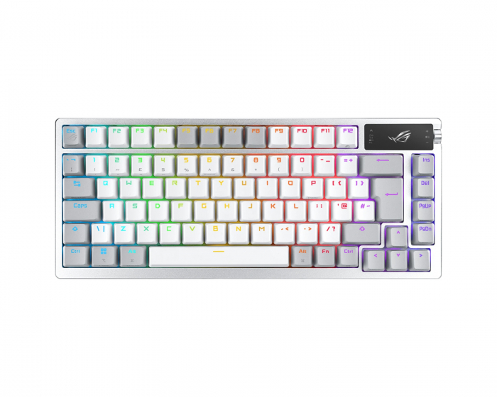 Asus ROG Azoth Wireless Gaming Keyboard [ROG NX Red] - Moonlight White (DEMO)