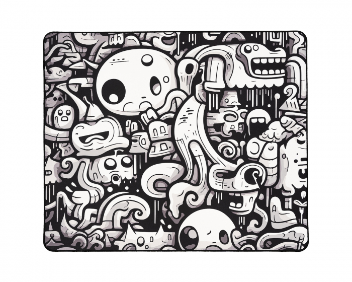 La Onda Rizz - Gaming Mousepad - SQ - Soft - Doodles - NachoCustomz Edition (DEMO)