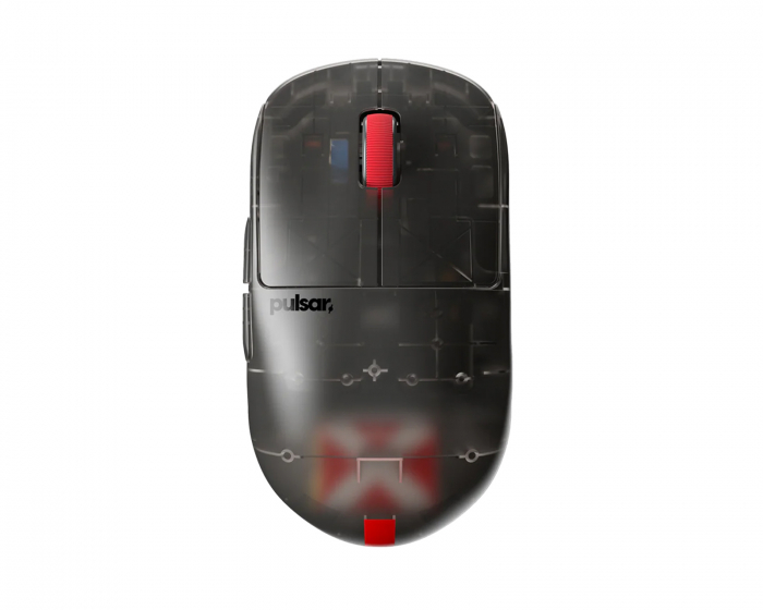 Pulsar X2-H High Hump Wireless Gaming Mouse - Clear Black - Limited Edition (DEMO)