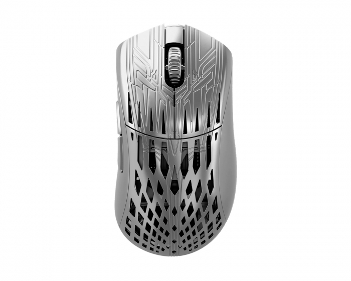 Pwnage StormBreaker Max CF 8K Wireless Gaming Mouse - Platinum (DEMO)