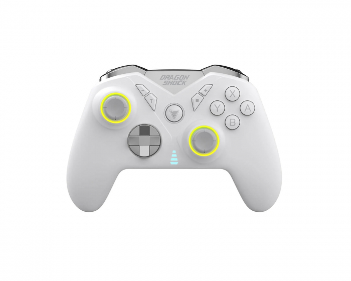 DragonShock NSW Nebula Pro Wireless Controller - White (DEMO)