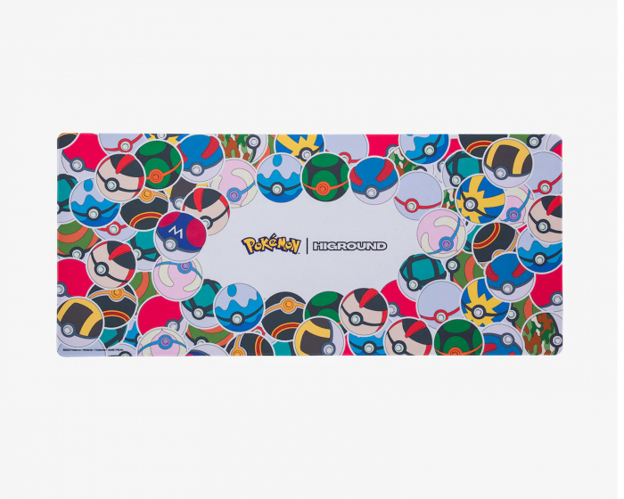 Higround Pokémon Gaming Mousepad - Poké Ball Sticker - XL (DEMO)