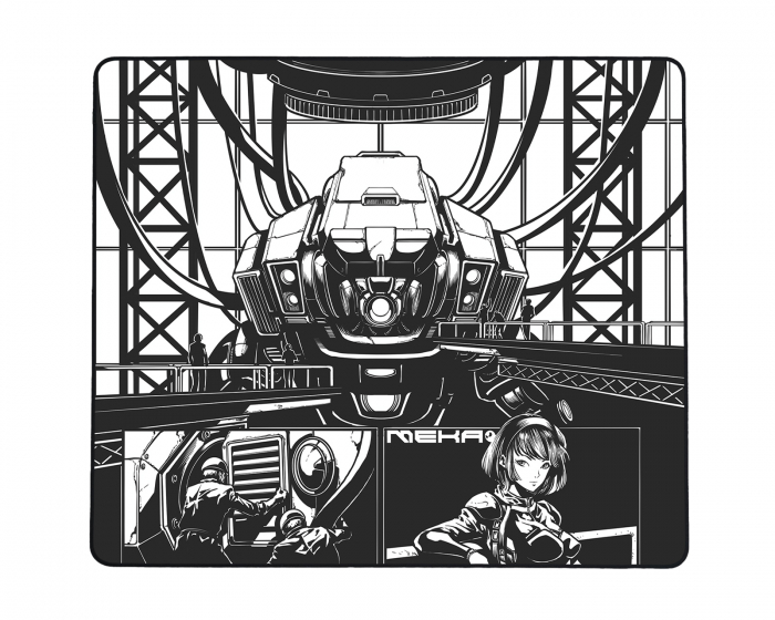 GHOSTGLIDES Meka Gaming Mousepad - XL (DEMO)