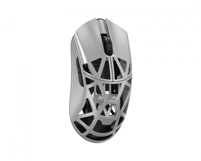 WLMouse Beast X Mini Pro - Silver [Omron Opticals] - Solid Sides (DEMO)