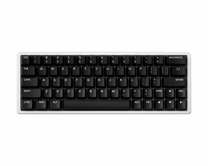 Scyrox Xpunk 63 Magnetic 60% Gaming Keyboard - White/Black (DEMO)