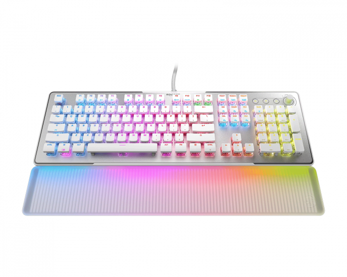 Roccat Vulcan II Max White Gaming Keyboard US Layout (DEMO)