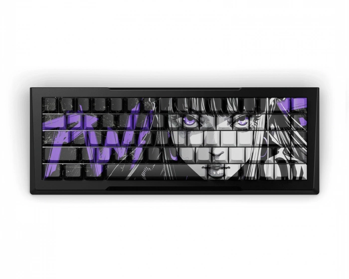 Pwnage Zenblade 65 V2 – Hall Effect Nyomi Purple Edition – Black (DEMO)
