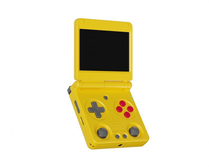 Anbernic RG34XXSP Retro Emulator (64GB) - Yellow (DEMO)