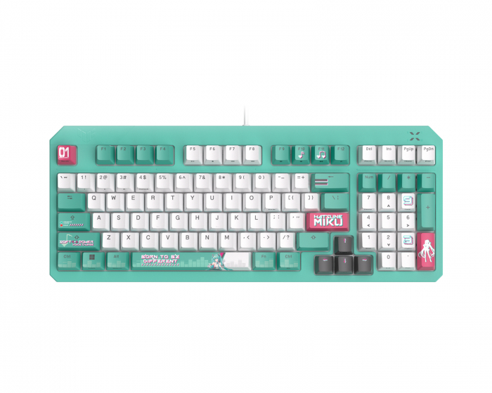 Asus TUF Gaming K3 Gen II Keyboard - Hatsune Miku Edition (DEMO)