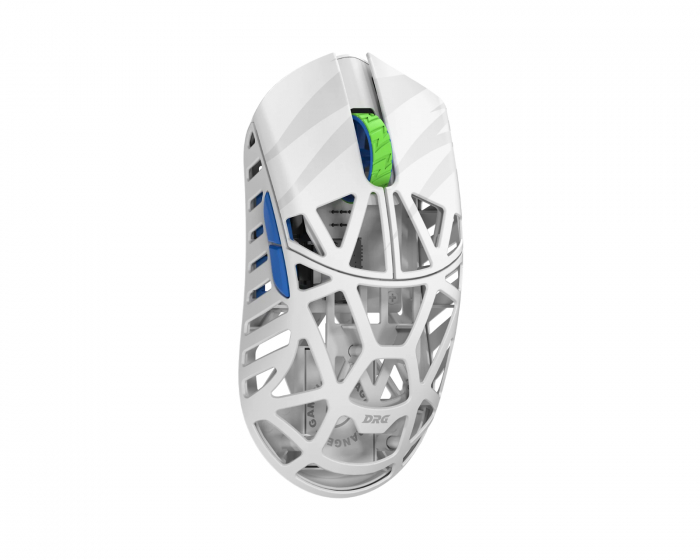 WLMouse x DRG Beast X Mini Pro Gaming Mouse - Side Slits - White (DEMO)