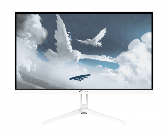 Arozzi Nova 24“ IPS 1920x1080 200Hz Gaming Monitor - White (DEMO)