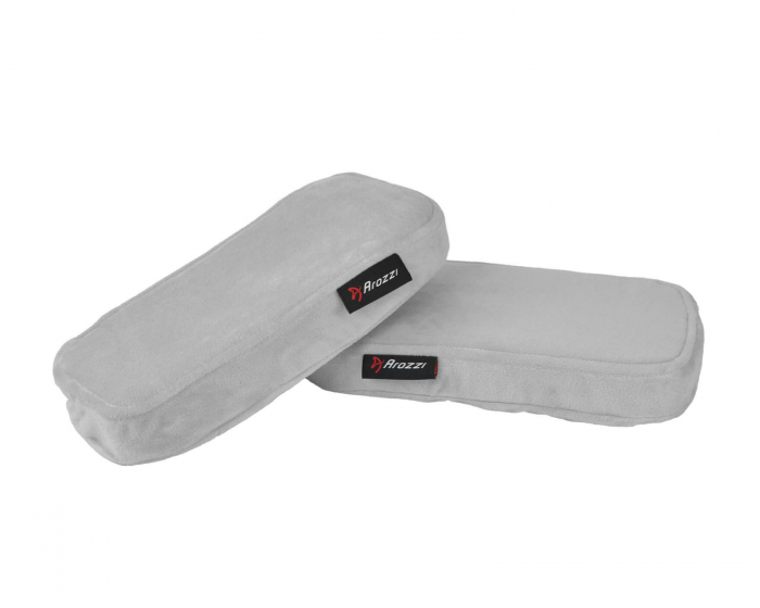 Arozzi Memory Foam Armrest Pads - Grey (DEMO)