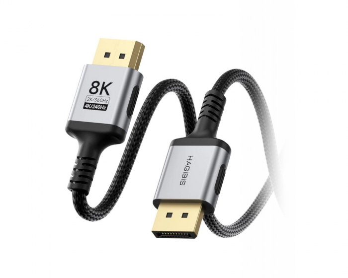 Hagibis 8K DisplayPort Cable - 1.5m (DEMO)