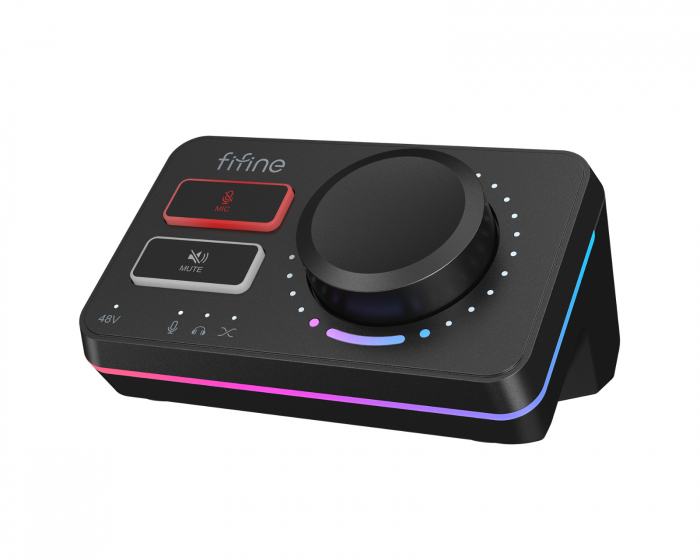 Fifine AmpliGame SC9 Audio Mixer - Black (DEMO)