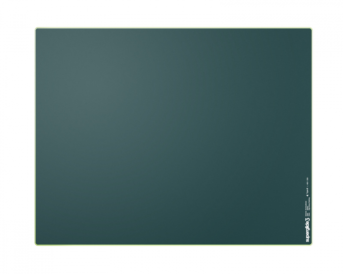 Superglide Glass Mousepad v3 L - Type-S - Green (DEMO)