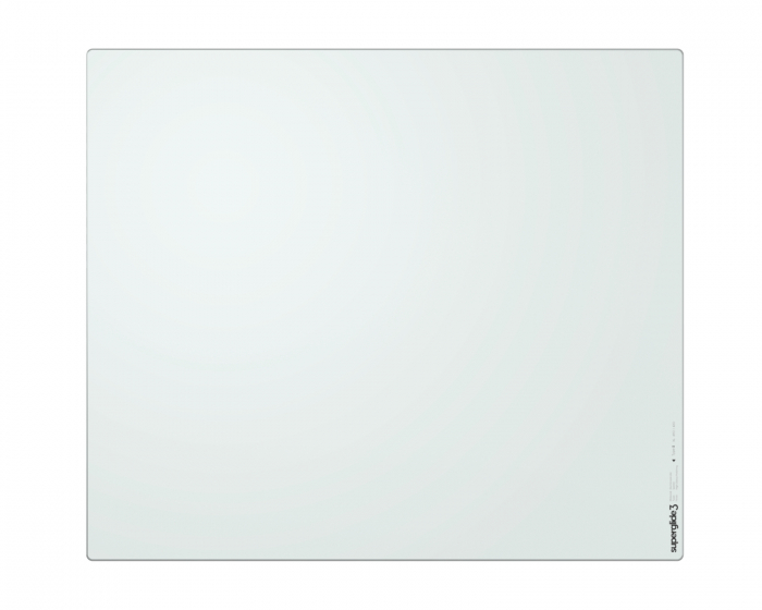 Superglide Glass Mousepad v3 XL - Type-S - White (DEMO)