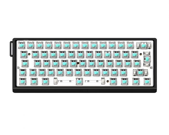 Wooting 60HE V2 Keyboard - ISO Non Split Spacebar - Black Aluminum (DEMO)