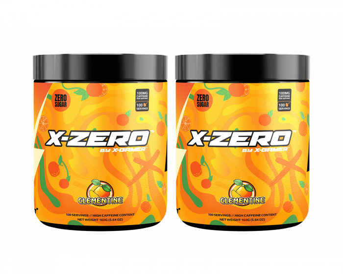 X-Gamer X-Zero Clementine - 2 x 100 Servings